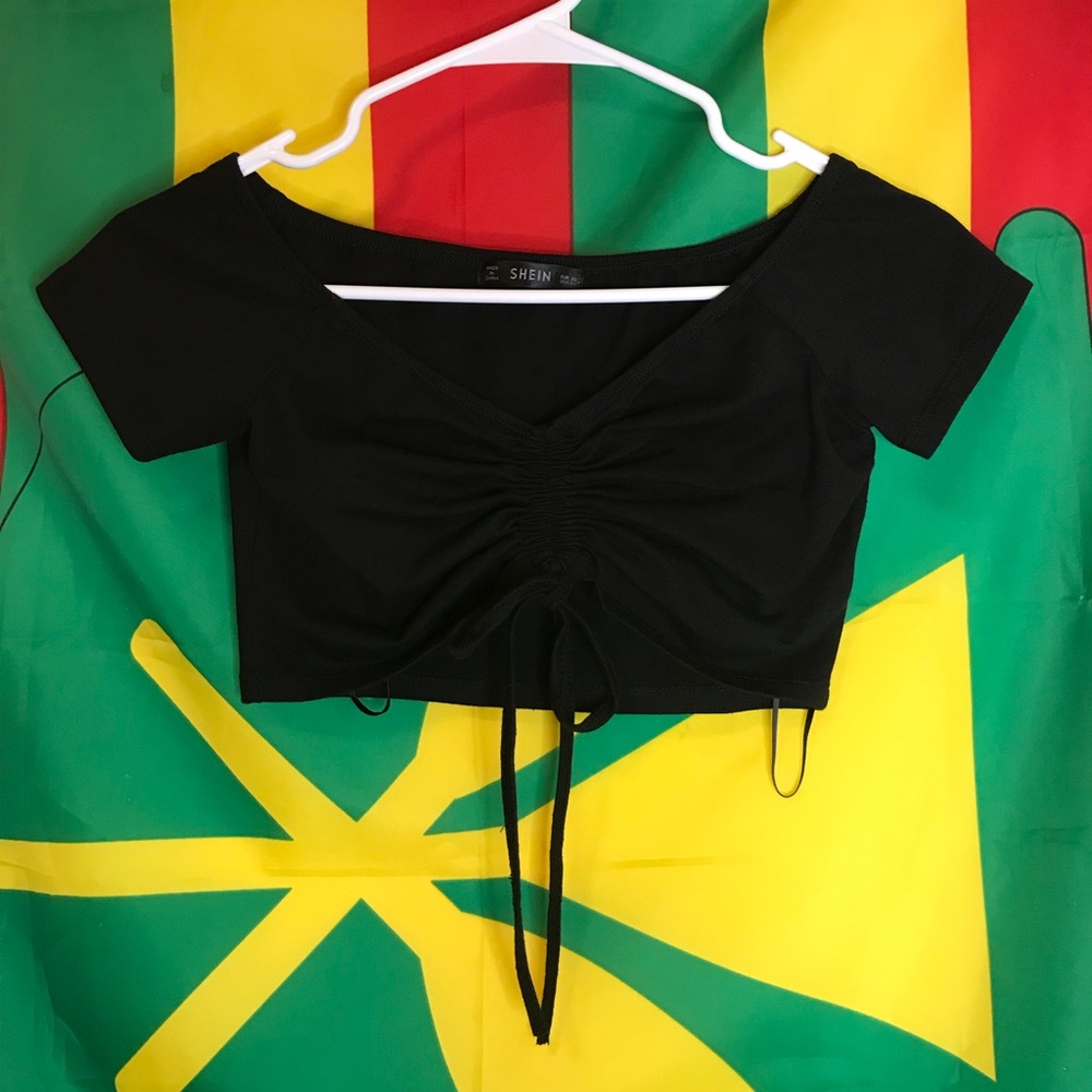 Cropped shirt from shein